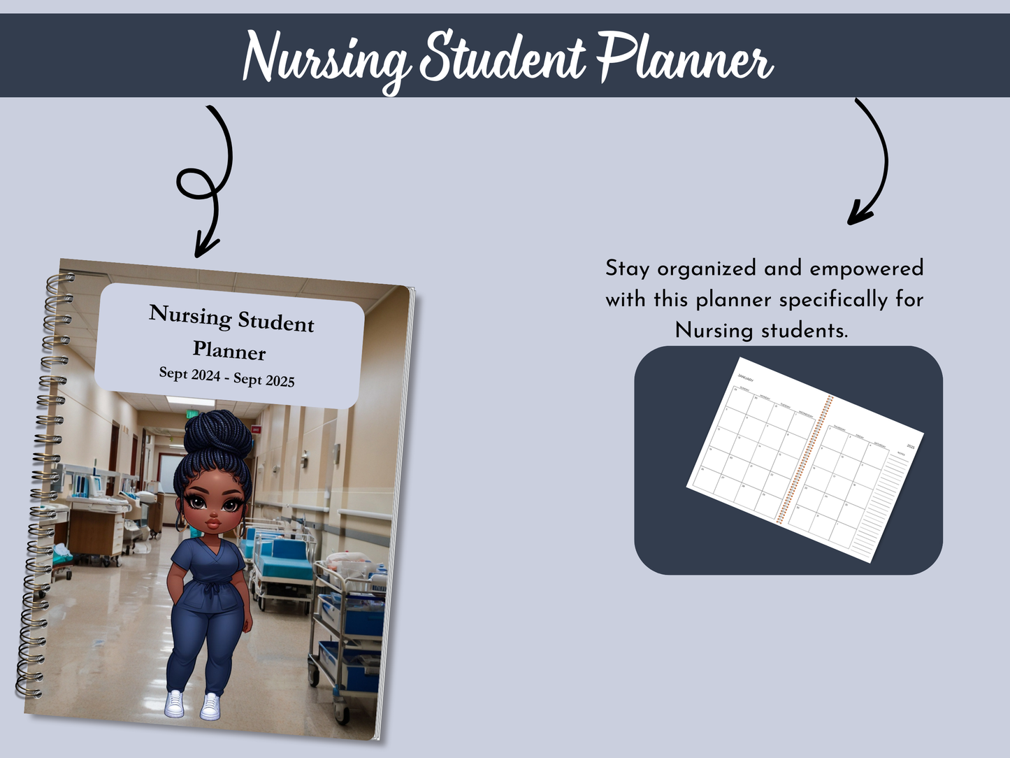 Student Nurse Planner 2024-2025